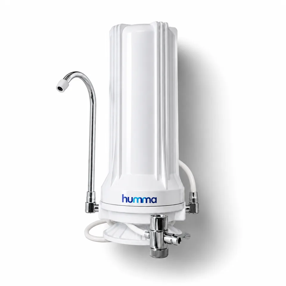 Purificador de agua Humma Infinit sobre mesada