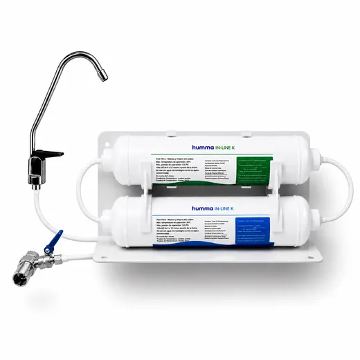Purificador de agua Humma Inline SC bajo mesada